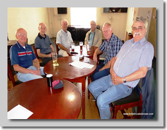 John Constable, John Le Feaux, John Silverlock, Charlie Newble, Terry Jeffries, Bob Cooper